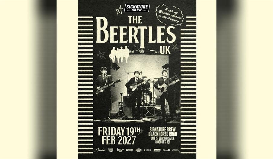 The Beertles - the Ultimate Beatles Tribute in a Brewery London