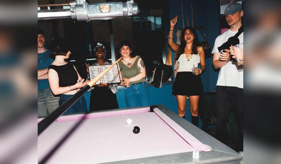 Pocket Society: Girls & Gays Pool Night