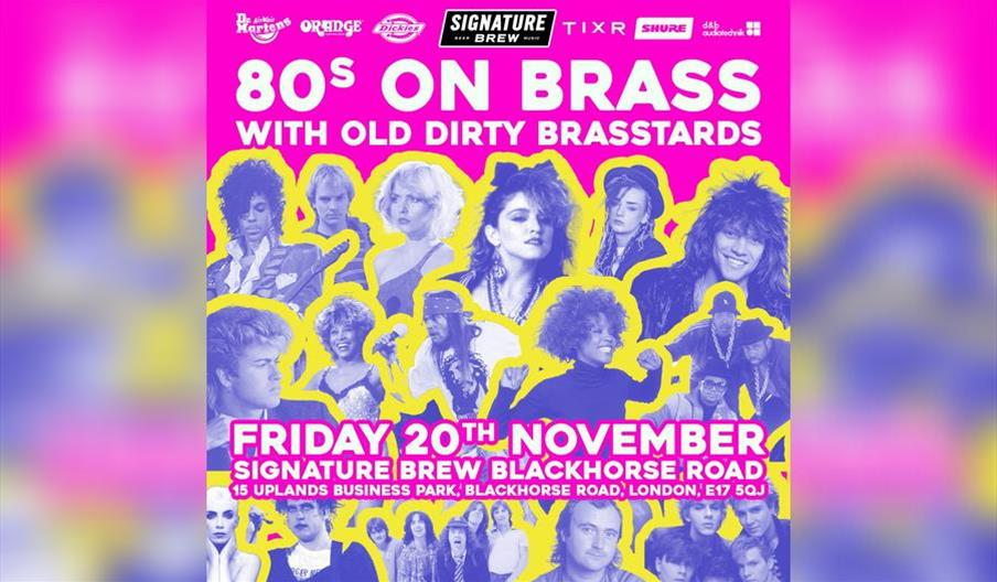 80s on Brass - Old Dirty Brasstards London