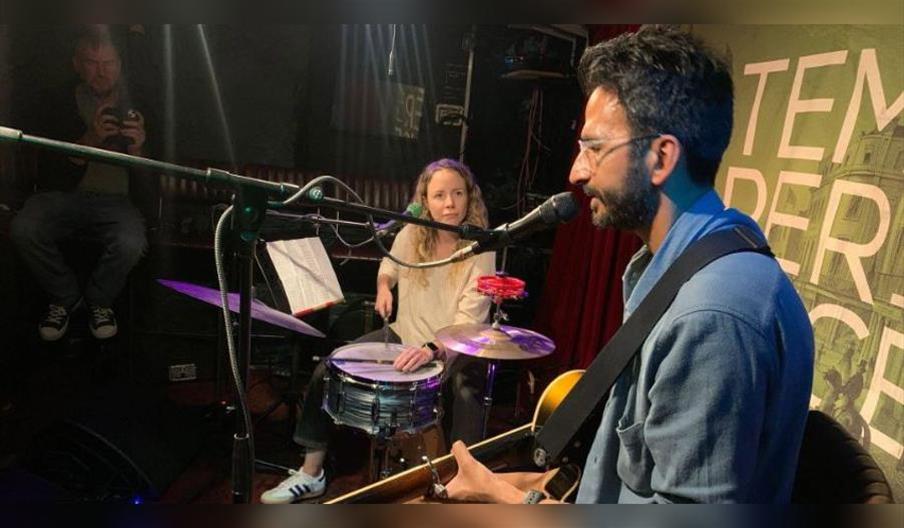 Amit Dattani With Steph Saunders