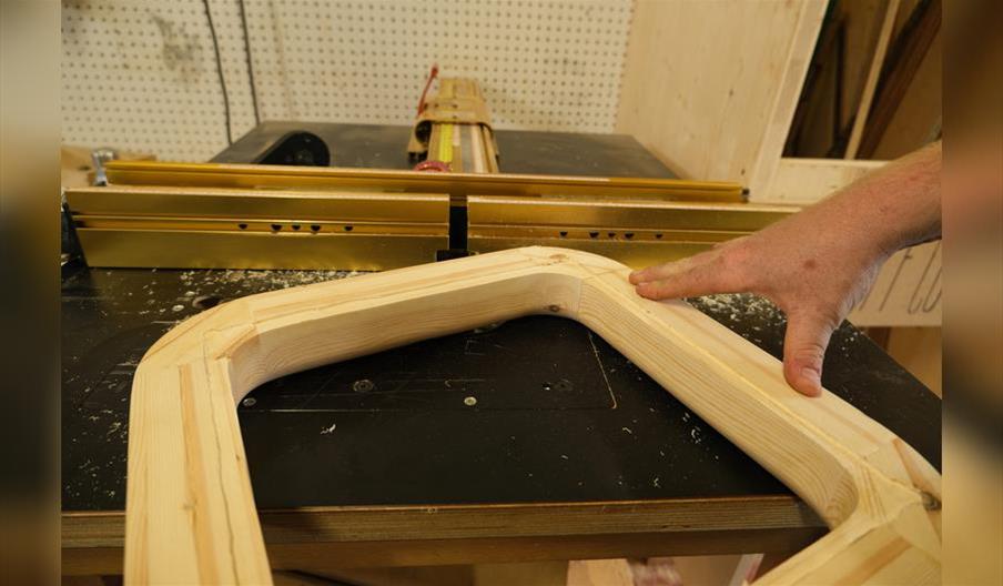 Intro to Routering: Wooden Mirror Frame (Level 1 induction mandatory)